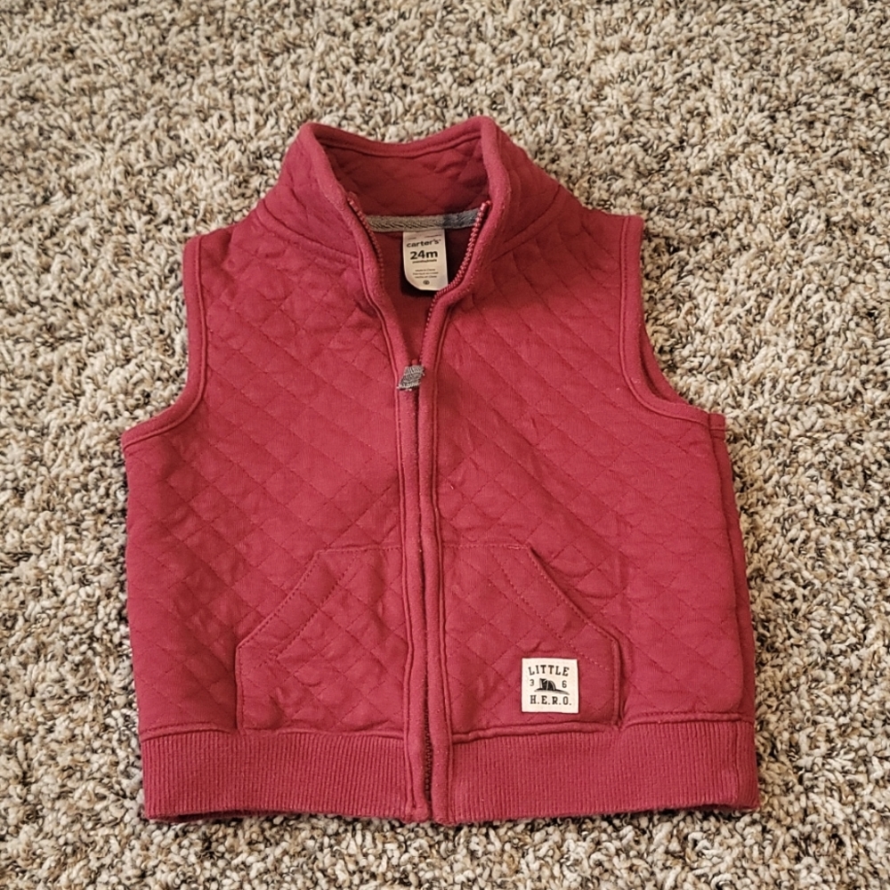 Red Quited Vest ❤️